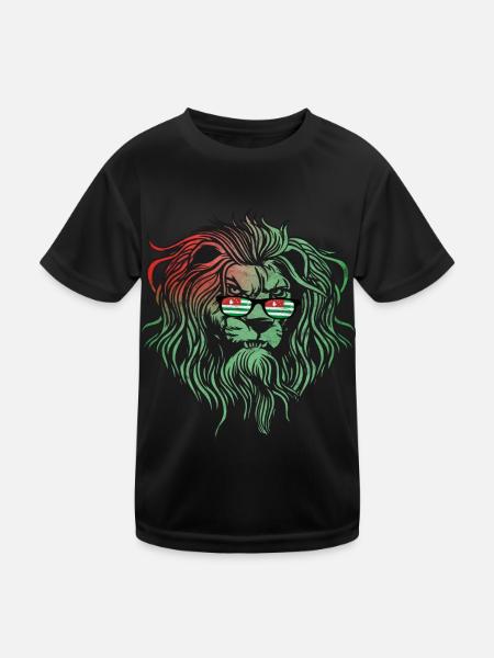 Abkhazia - Kids Functional T-Shirt - black - Front