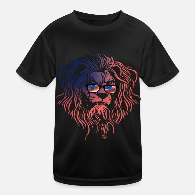 USA Kinder Funktions-T-Shirt
