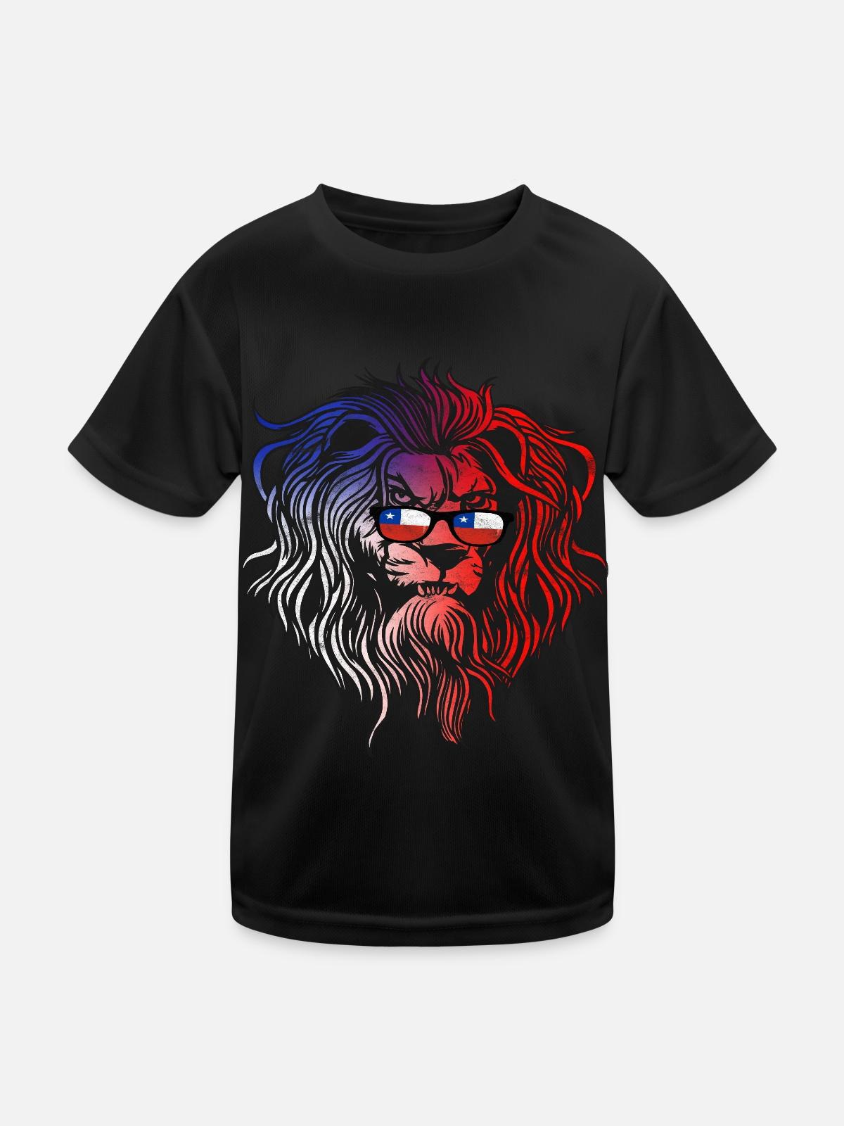 Chile - Kids Functional T-Shirt - black - Front