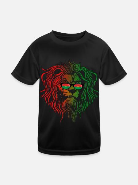 Burkina Faso - Kids Functional T-Shirt - black - Front