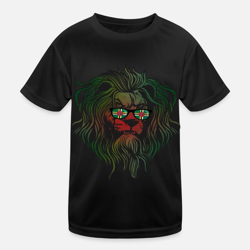 Dominica Kinder Funktions-T-Shirt