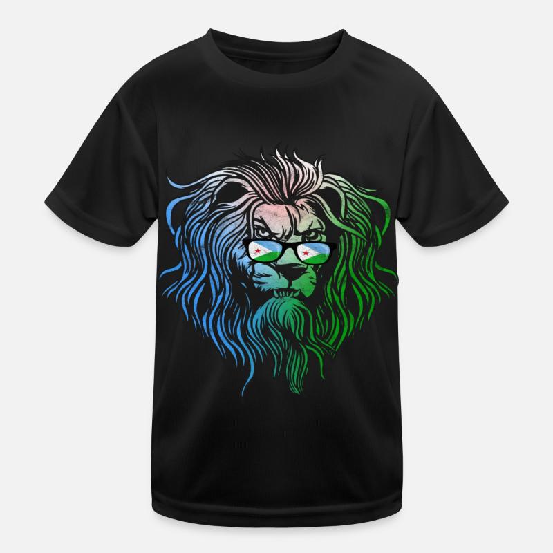 Dschibuti Kinder Funktions-T-Shirt