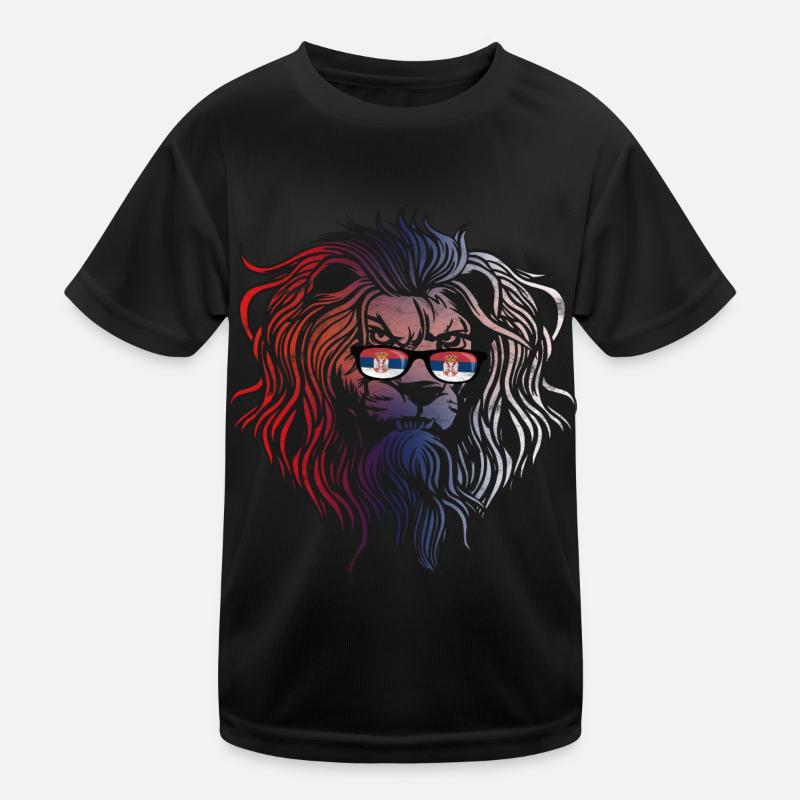 Serbien Kinder Funktions-T-Shirt