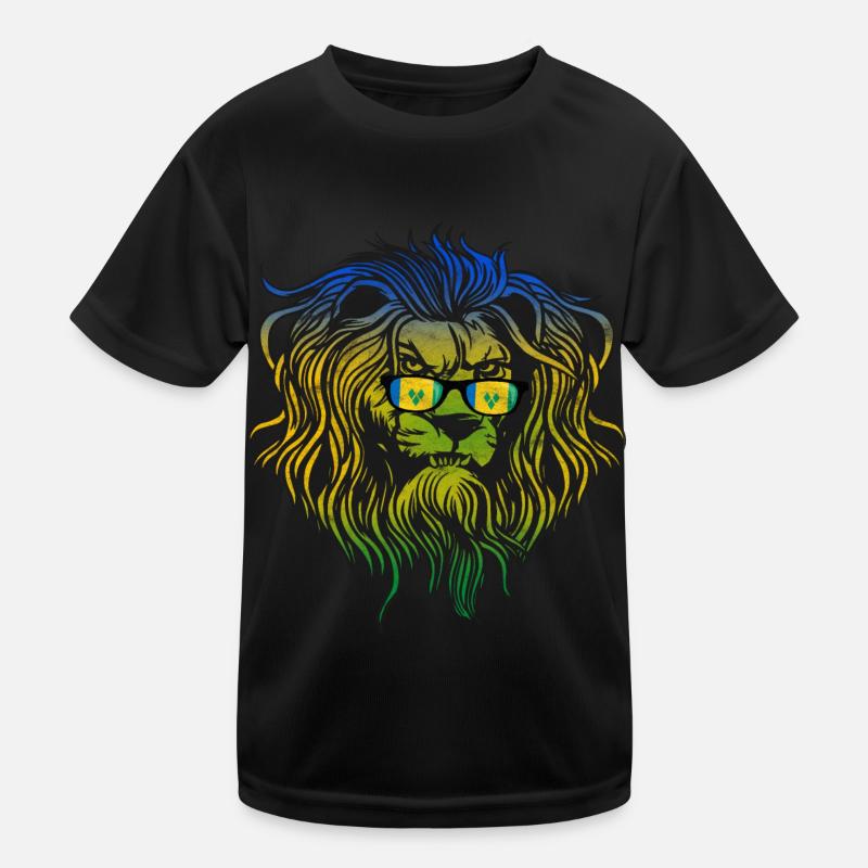 Saint Vincent and the Grenadines Kids Functional T-Shirt