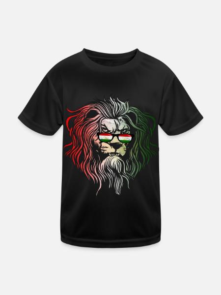 Tadjikistan (en anglais) - T-shirt sport Enfant - noir - Devant