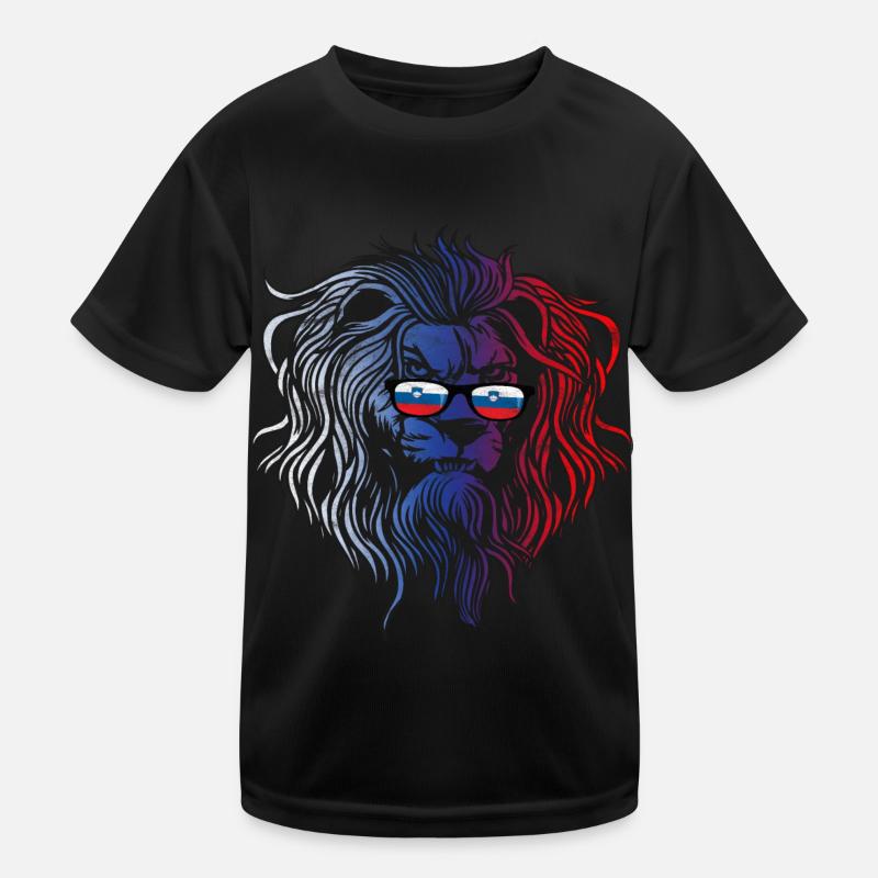 Slowenien Kinder Funktions-T-Shirt