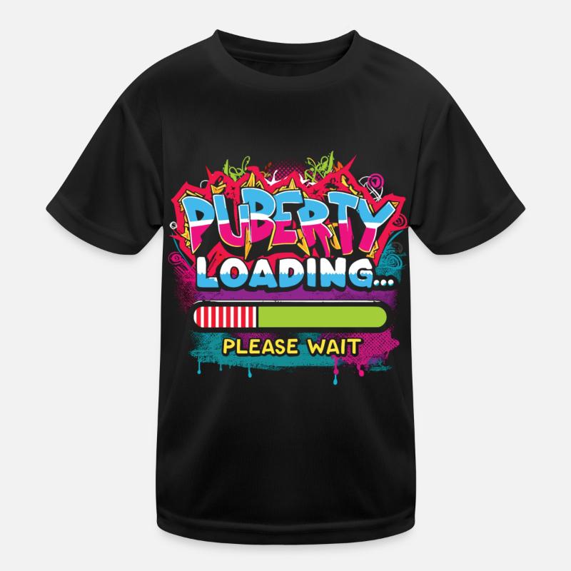 Alerte puberté graffiti urbain T-shirt sport Enfant