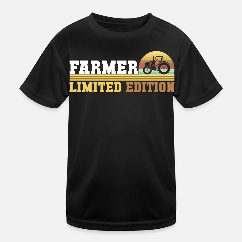 Tractor tractor driver Kids Functional T-Shirt