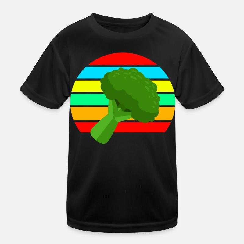 Brokkoli Kinder Funktions-T-Shirt