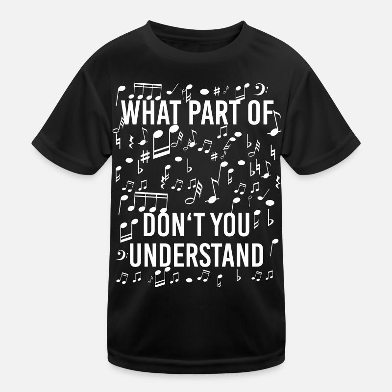 Musik Kinder Funktions-T-Shirt