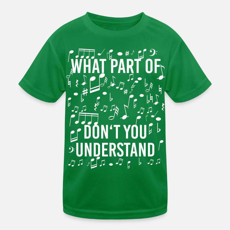 Musik Kinder Funktions-T-Shirt