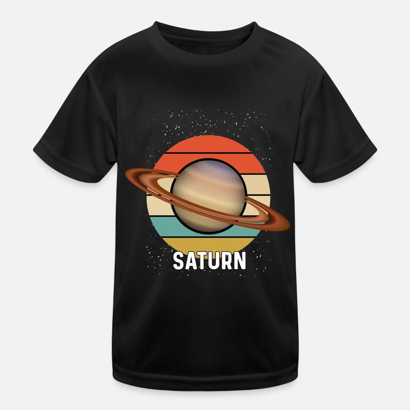 planète saturne T-shirt sport Enfant