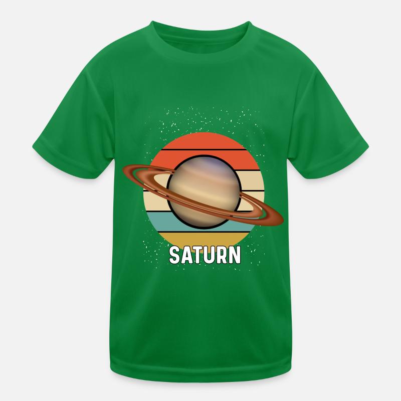 planète saturne T-shirt sport Enfant