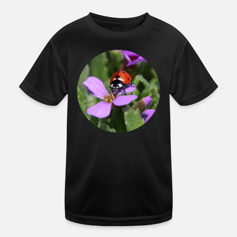 Ladybug Photography Kids Functional T-Shirt