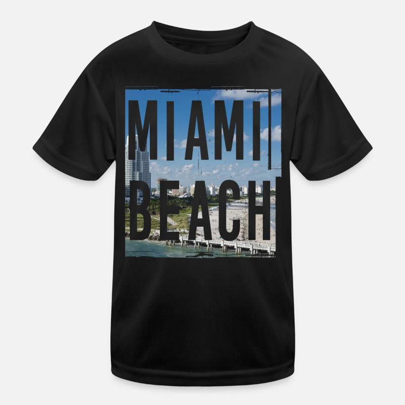 Miami Beach T-shirt sport Enfant