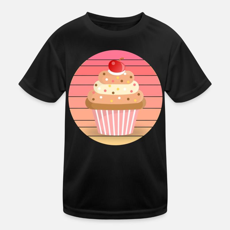 Muffin au coucher du soleil T-shirt sport Enfant