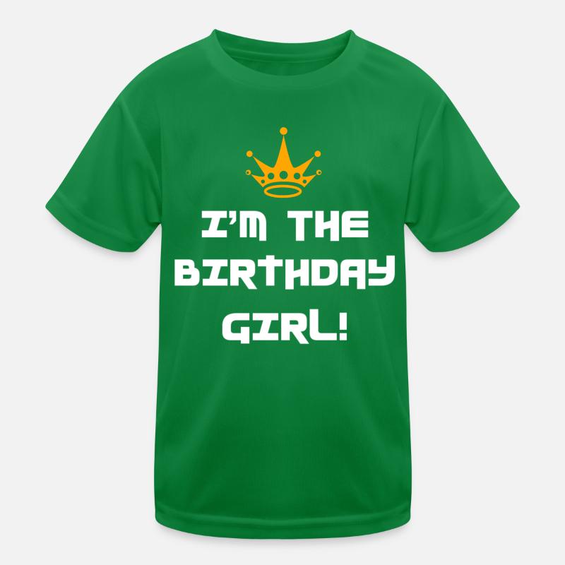 Geburtstag, Geburtstag, Geburtstag, Geburtstag, Geburtstag Kinder Funktions-T-Shirt