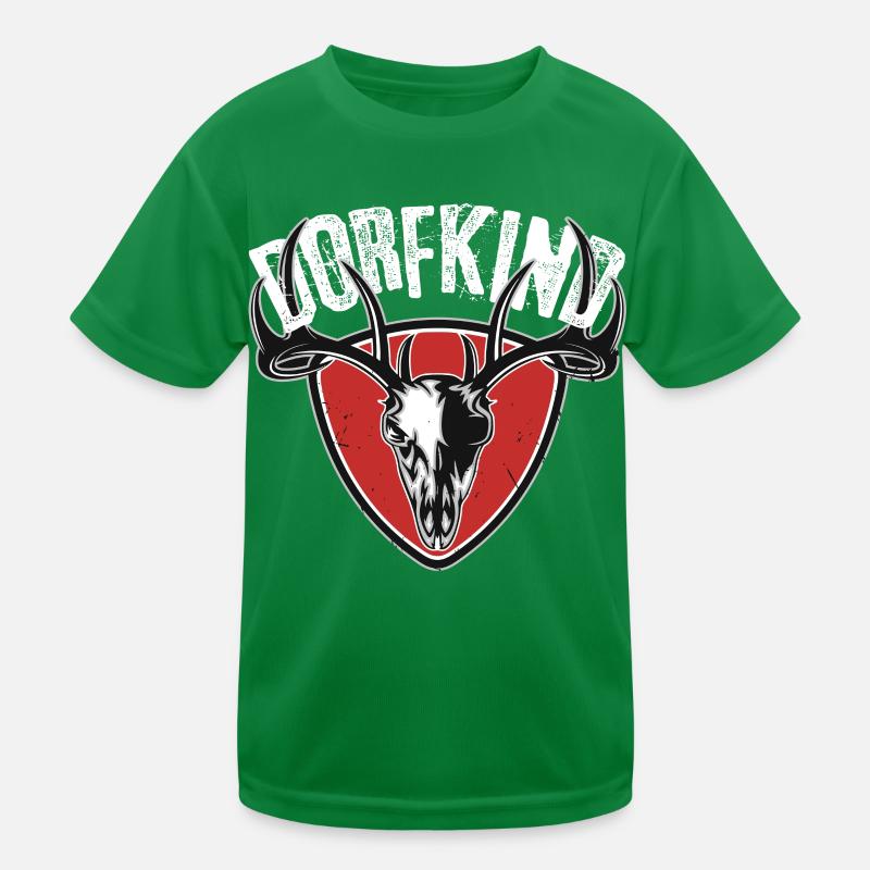 Dorfkind Kinder Funktions-T-Shirt