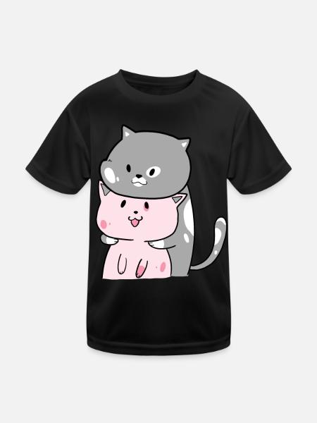 Promoted to big sister - Kids Functional T-Shirt - black - Front