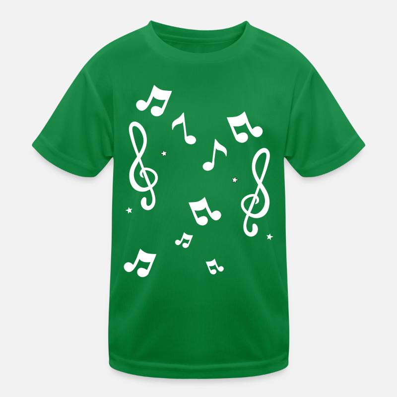 Musique Notes musicales T-shirt sport Enfant
