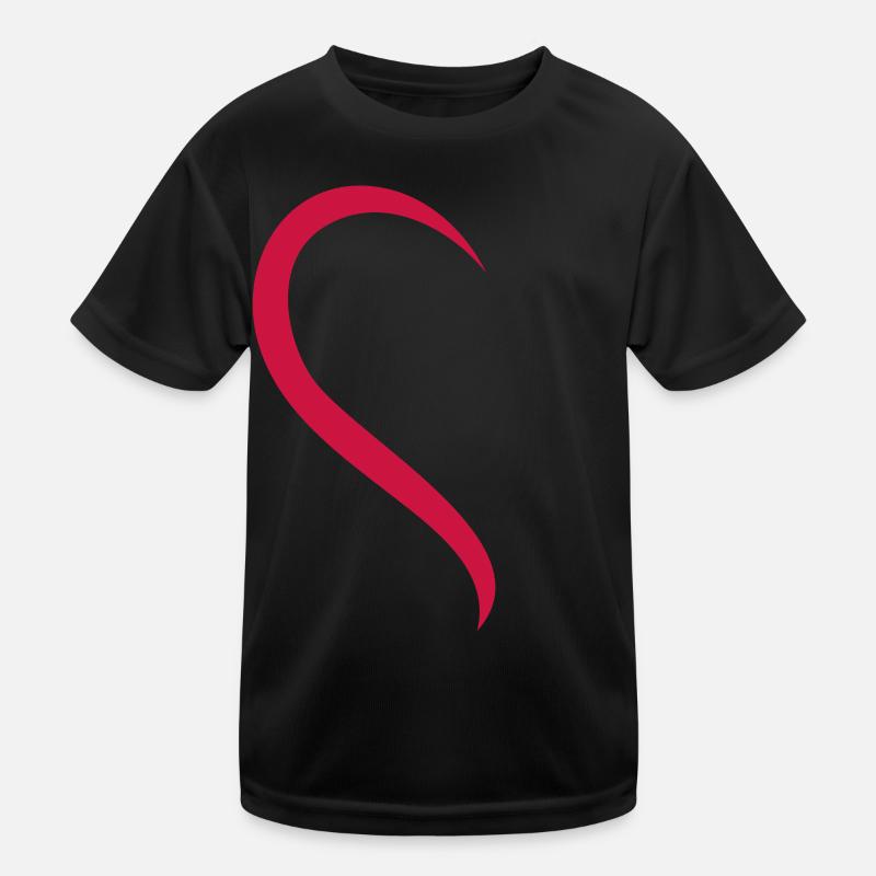 Half heart Kids Functional T-Shirt