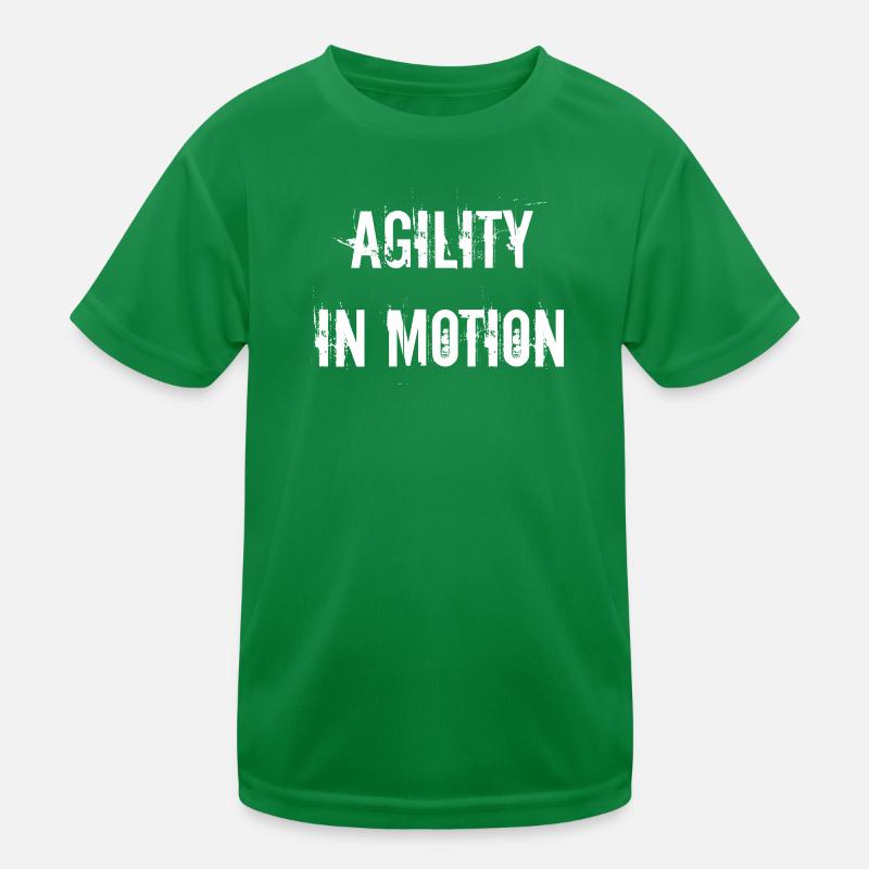 Fencing - Agility in motion Kids Functional T-Shirt