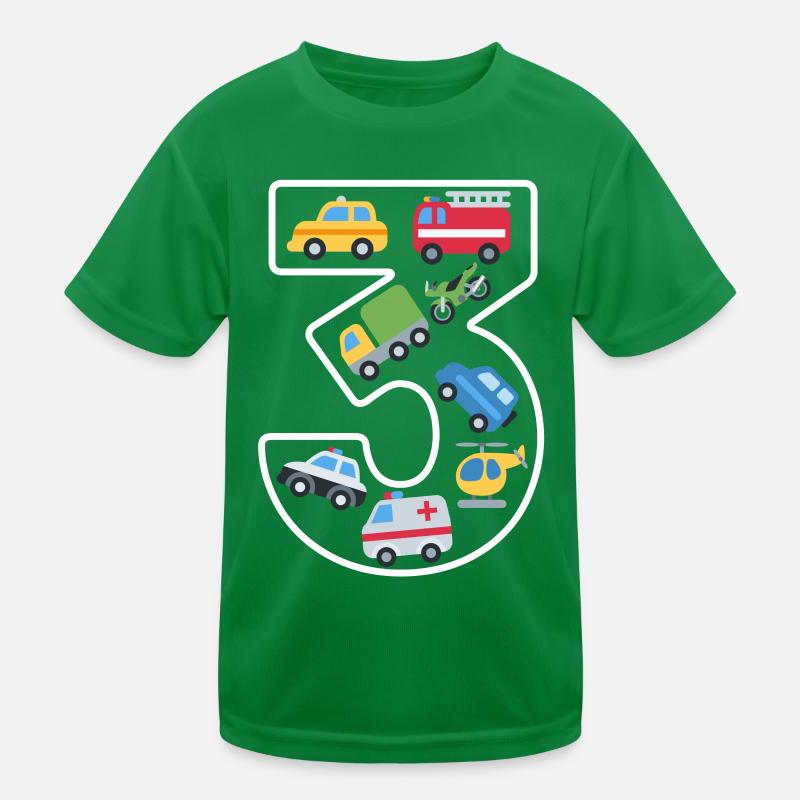 Anniversaire de 3 ans T-shirt sport Enfant