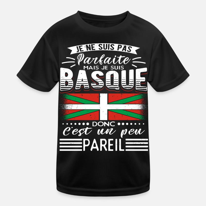 Pays Basque Homme Basque T-shirt sport Enfant