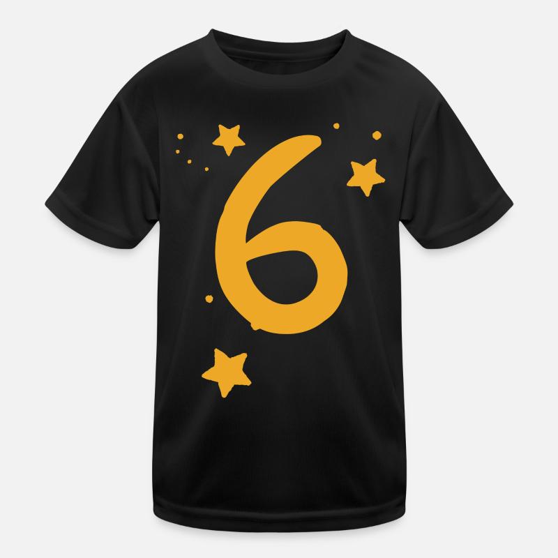 6 Geburtstag 6 Jahre Kinder Funktions-T-Shirt
