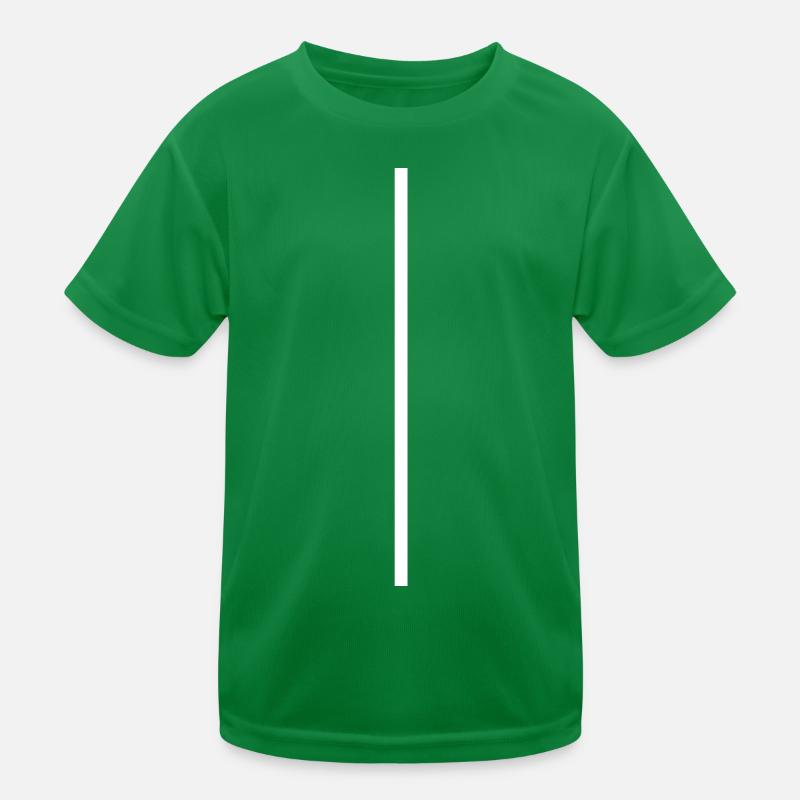 Stripes - Dash - Bars Kids Functional T-Shirt