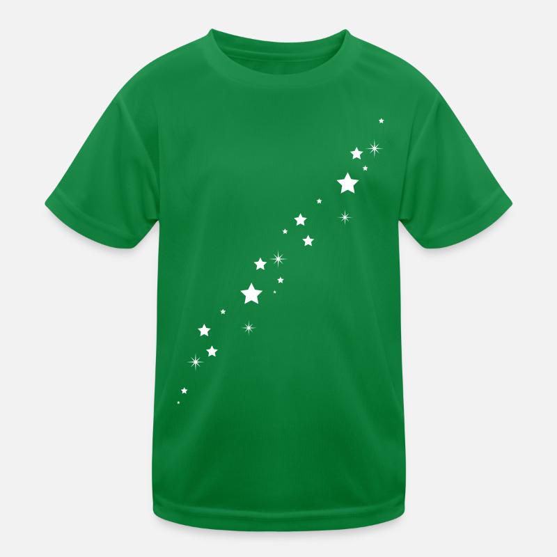 Star Shooting Stars Kids Functional T-Shirt