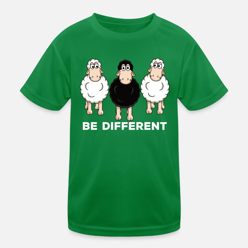 Sheep Sheep Be different Gift Kids Functional T-Shirt