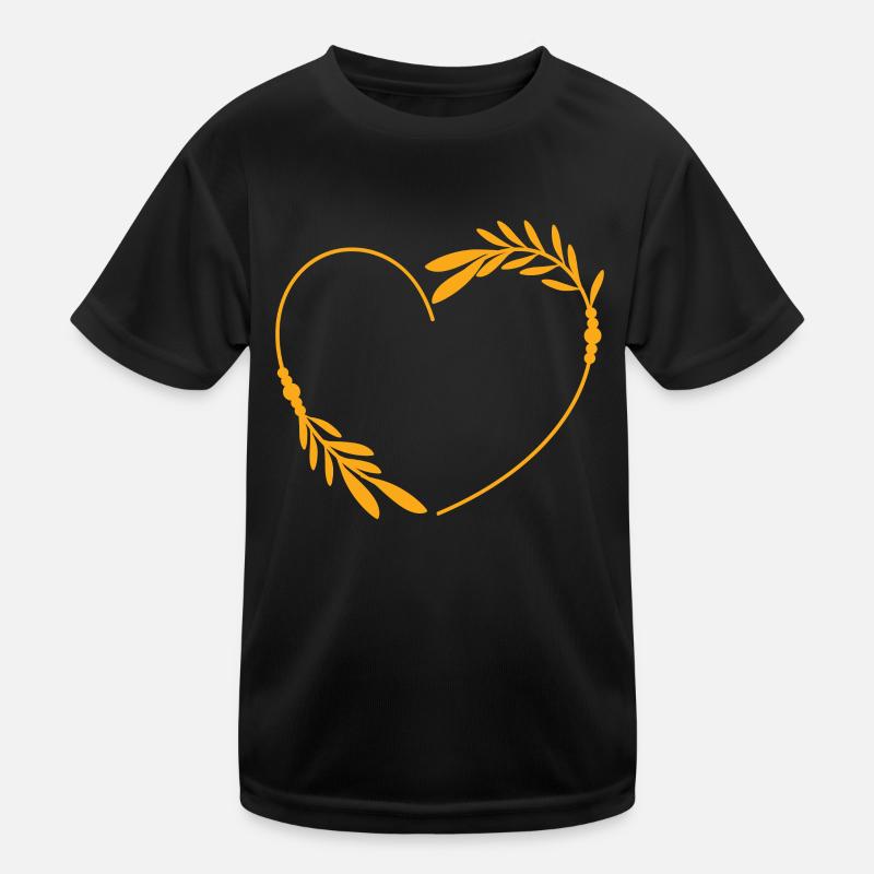 Wedding symbol Kids Functional T-Shirt