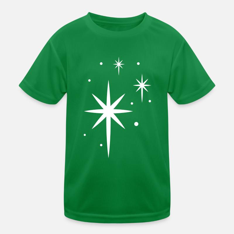 White Star Gift Idea Kids Functional T-Shirt
