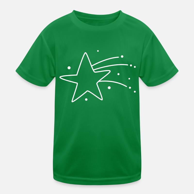 Sternschnuppe Geschenkidee Kinder Funktions-T-Shirt