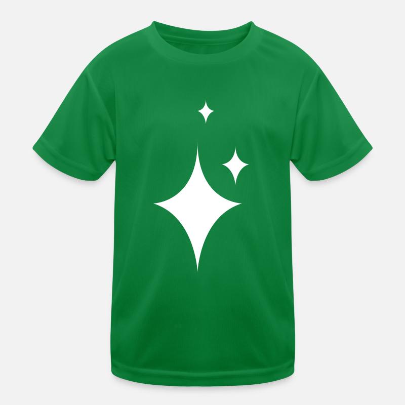 White Star Gift Idea Kids Functional T-Shirt