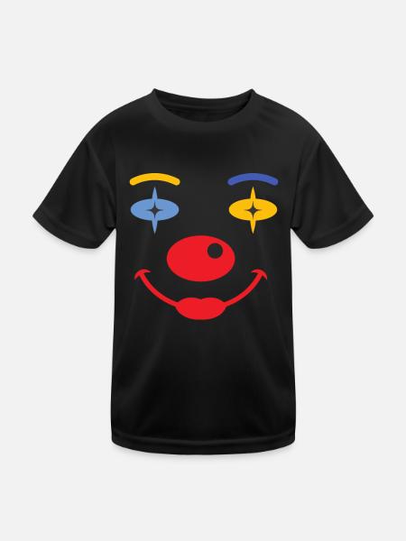 Costume de remplacement de carnaval Tenue de carnaval - T-shirt sport Enfant - noir - Devant
