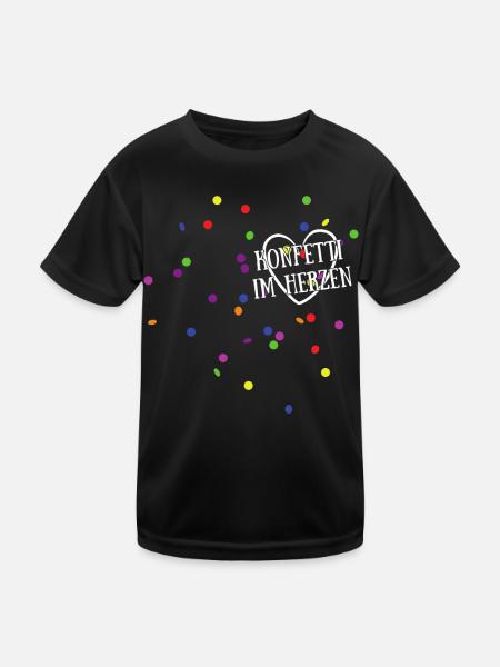 Costume de remplacement de carnaval Tenue de carnaval - T-shirt sport Enfant - noir - Devant