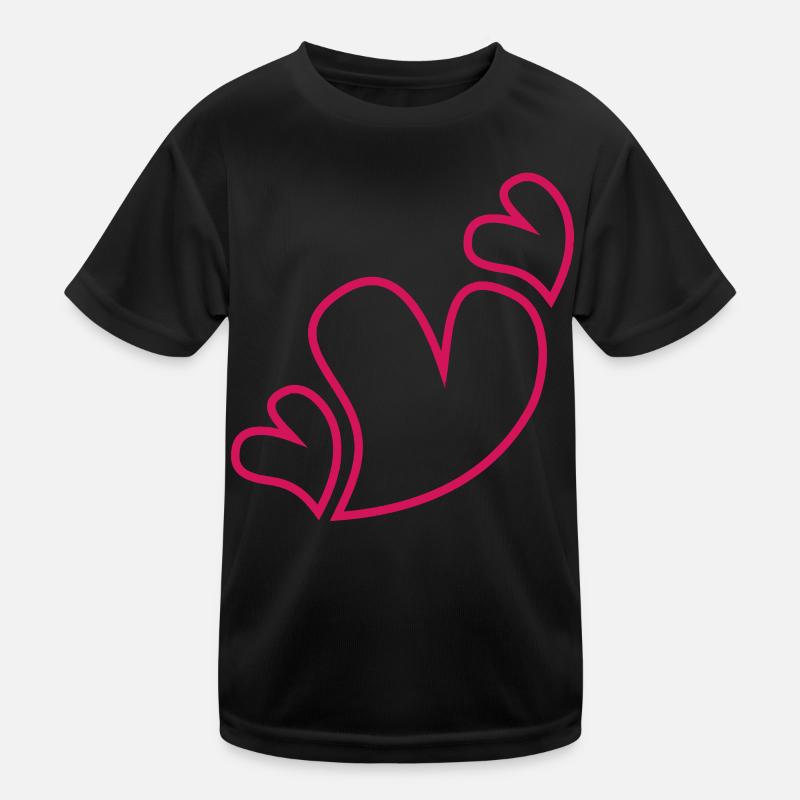 Three Red Hearts Kids Functional T-Shirt