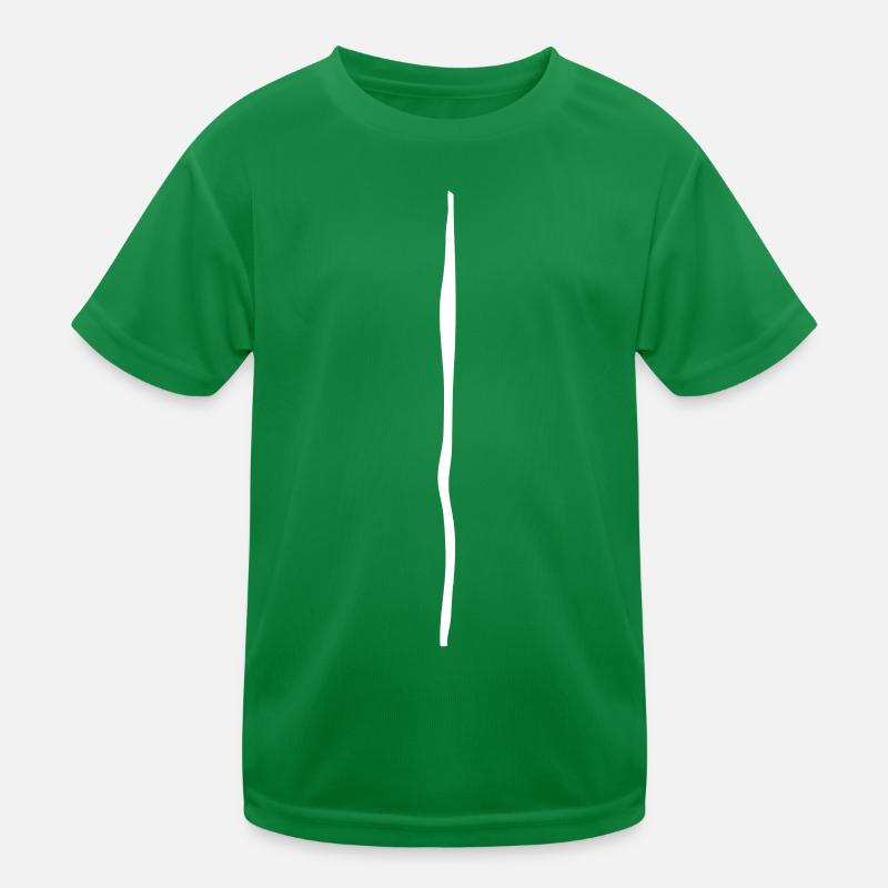 Barre blanche T-shirt sport Enfant
