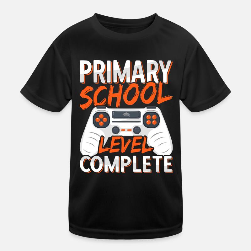 Idée de remise des diplômes de l’école primaire Dernier jour d’école T-shirt sport Enfant