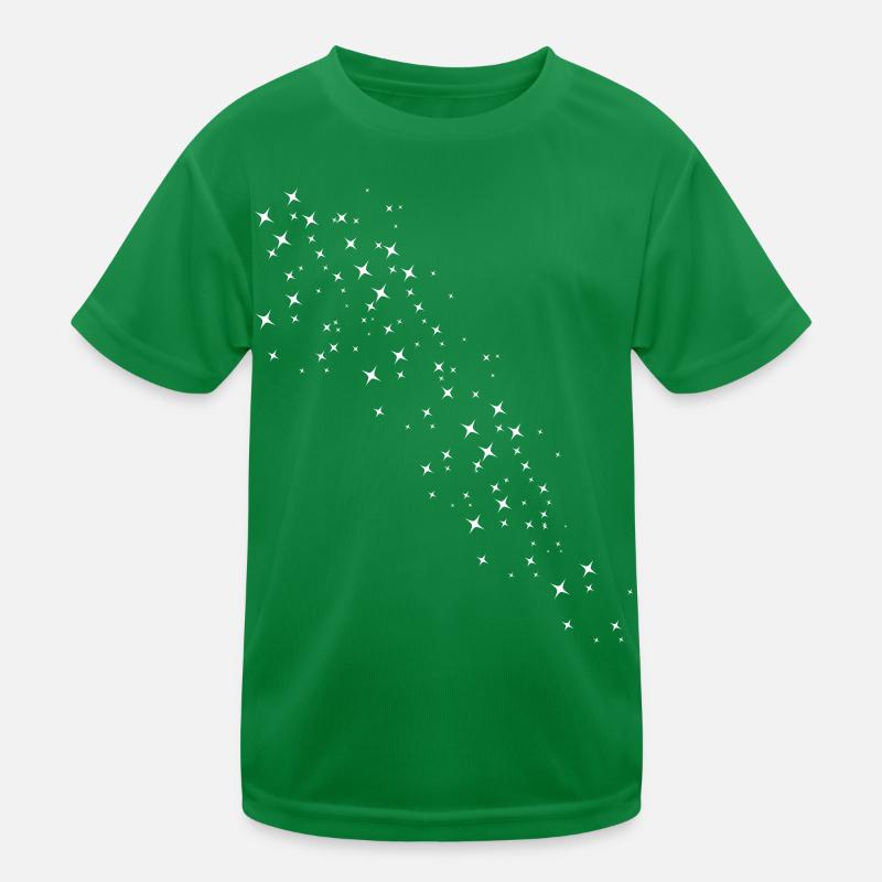 Starfall White Kids Functional T-Shirt