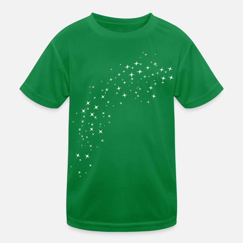 Starfall White Kids Functional T-Shirt