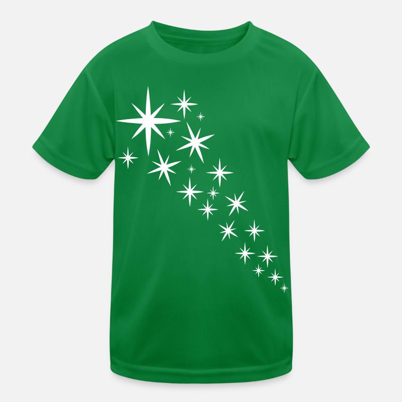 Starfleet White Design Kids Functional T-Shirt