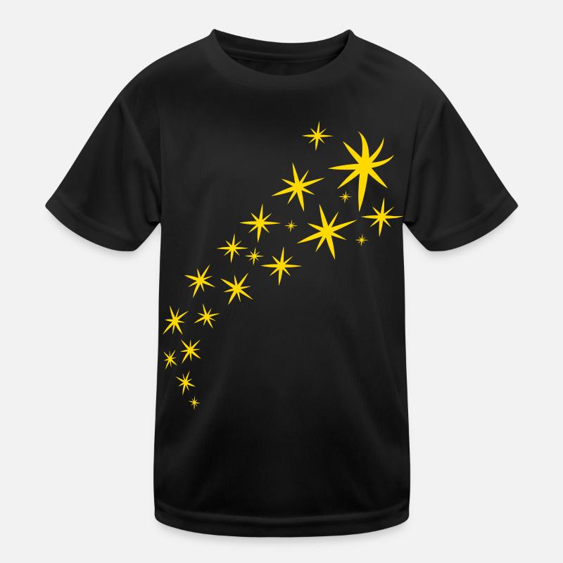 Design Yellow Starfleet Kids Functional T-Shirt