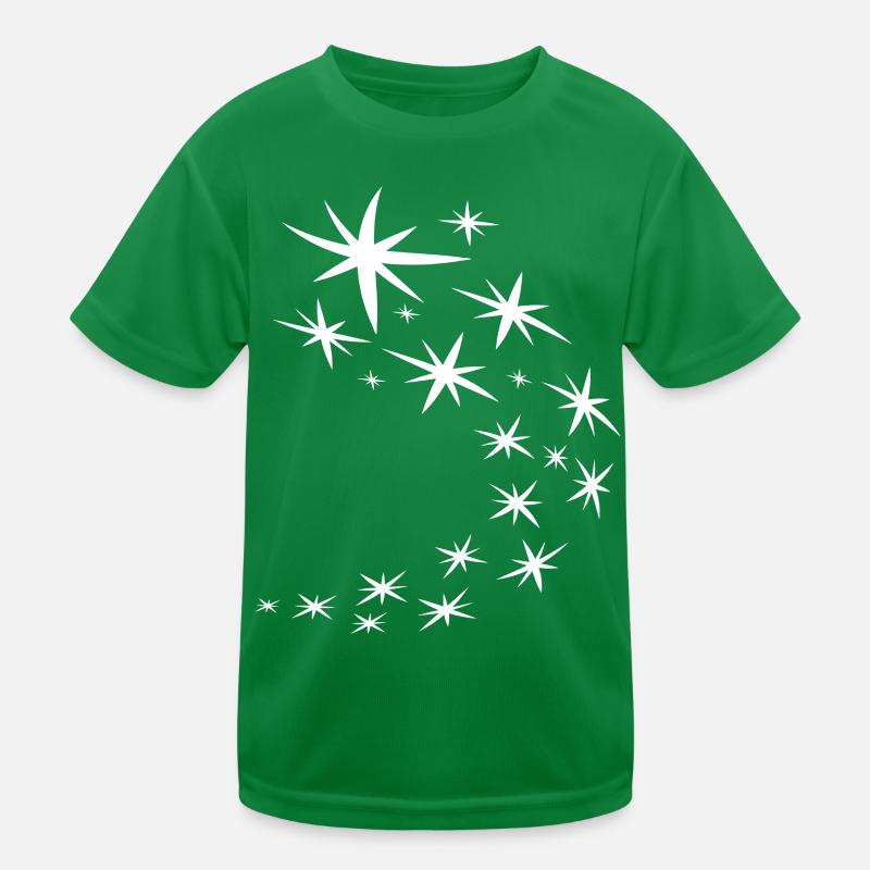 Sternenhimmel Weisses Design Kinder Funktions-T-Shirt