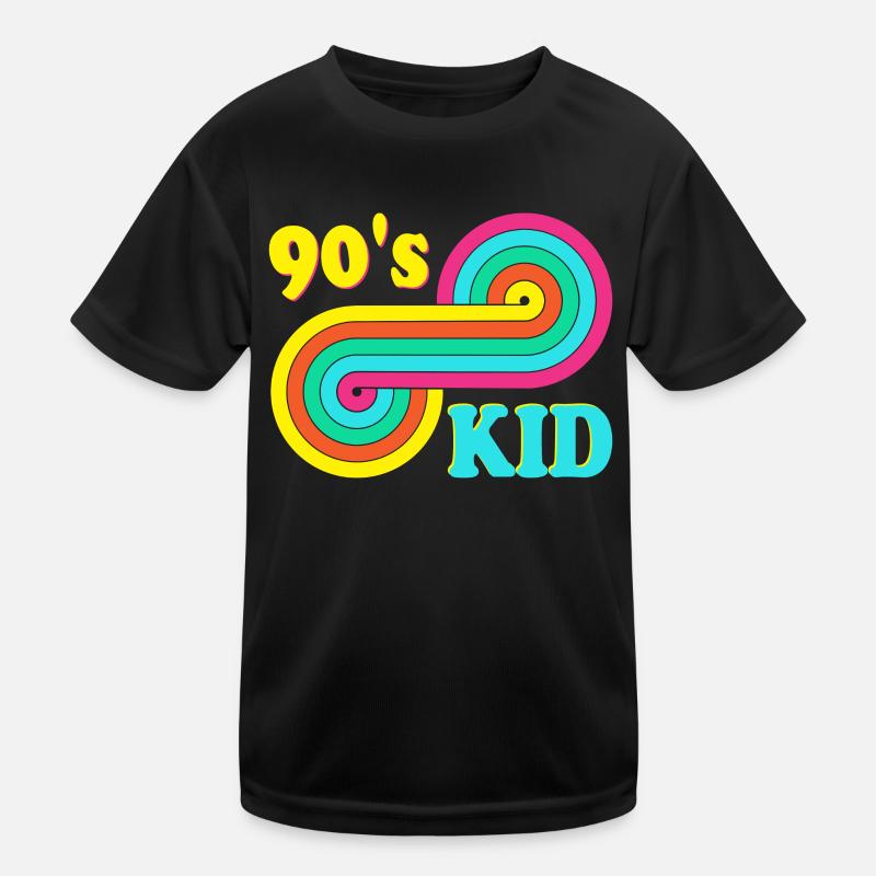 Fête de tenue des années 90 Devise des années 90Partie 1990 T-shirt sport Enfant