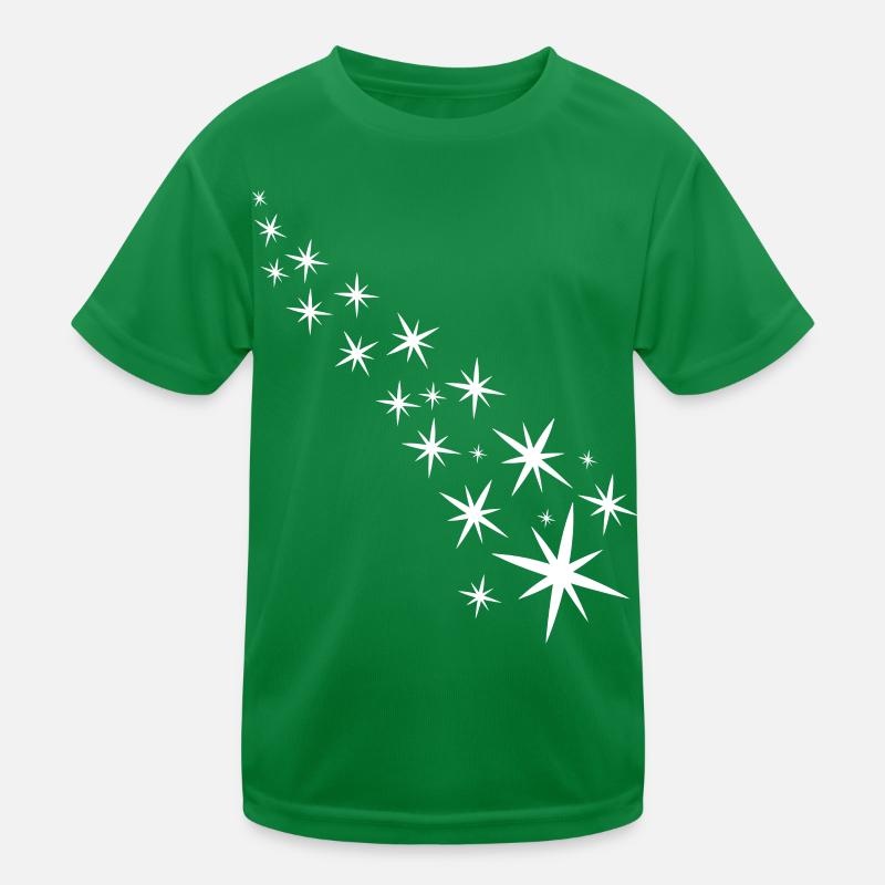 Weisse Sternenstrasse Kinder Funktions-T-Shirt