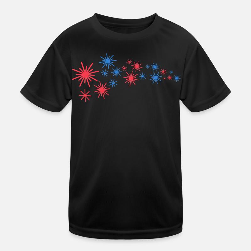 Starfleet in blue and red Kids Functional T-Shirt
