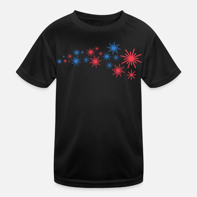 Starfleet in blue and red Kids Functional T-Shirt